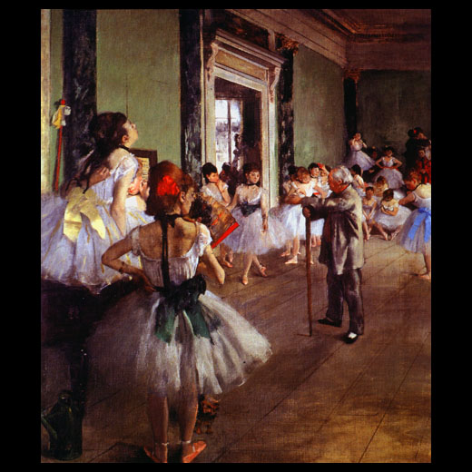 Edgar Degas, The Dance Class, 1890