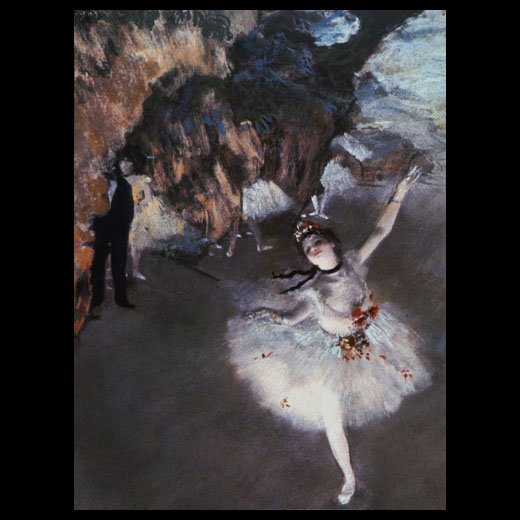 Edgar Degas, Dancer on the Stage, 1892