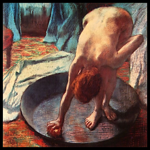Edgar Degas, The Tub, 1890